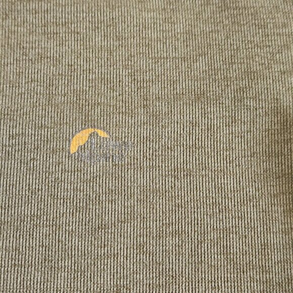 Lowe Alpine Baselayer LS T Shirt Mens S Khaki Green Outdoor DryFlo Hike Training - Picture 10 of 14